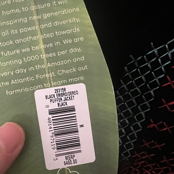 FARM Rio Multicolor Embroidered Jacket - Picture 9 of 10